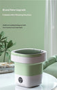 12L Mini Folding Washing Machine Bucket For Socks Underwear Panties Cleaning Portable Small Travel Household Washing Machine