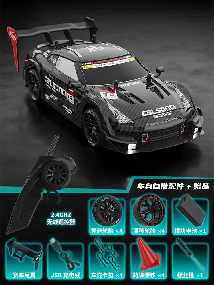 RC Car GTR 2.4G Drift Racing Car 4WD Off-Road - ElectronAge