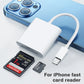 2-in-1 Lightning to SD TF Card Reader