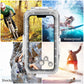 PULUZ 40m/130ft Waterproof Diving Case for iPhone 16 15 14 13 12 11 Pro Max Plus Photo Video Taking Underwater Housing Cover