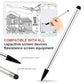 1-3PCS Dual Use Screen Pen for Ipad Stylus for Lenovo Android Tablet Phone Stylus for Samsung for Xiaomi Capacitance Pen