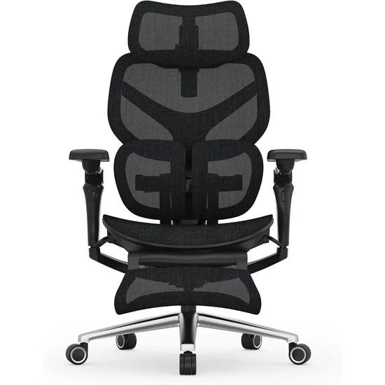 Ergonomic Gaming Chair with Adaptive Lumbar Support - ElectronAge