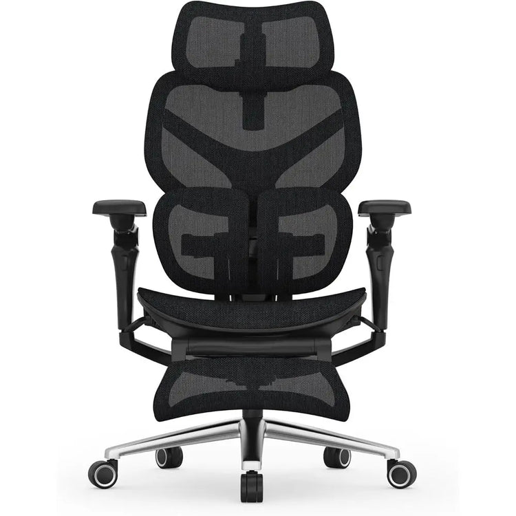 Ergonomic Gaming Chair with Adaptive Lumbar Support - ElectronAge