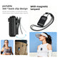 POV FHD Mini Action Camera WiFi Hands-Free Wearable Thumb Sports DV with Touch IPS Screen Portable Body Camcorder