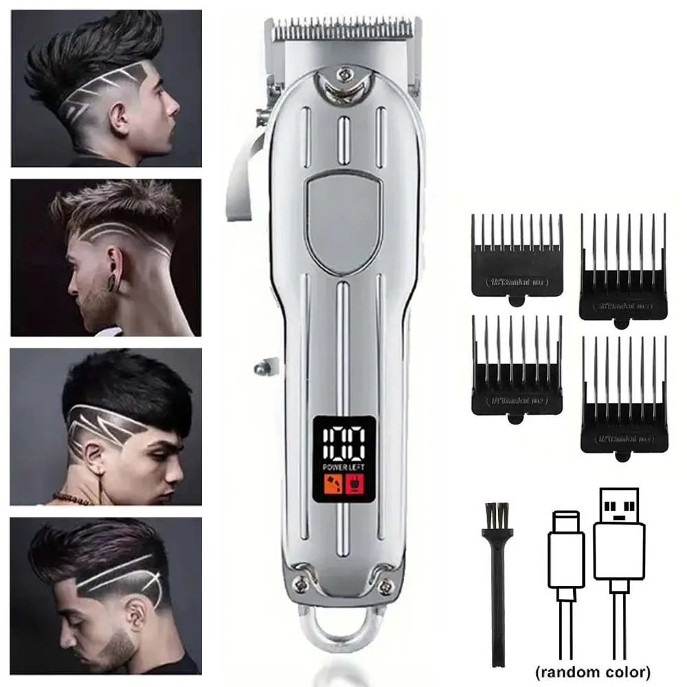 SHUYU Professional Hair Clipper and Trimmer Set - ElectronAge