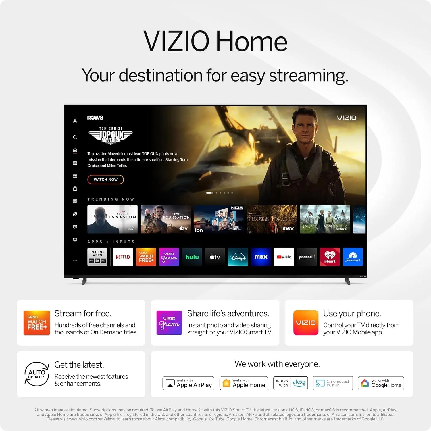 32-Inch HD 720p Smart LED TV with WiFi, Renewed for Quality - ElectronAge