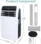 Shinco 10,000 BTU Portable Air Conditioner - ElectronAge
