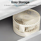 1PC Portable Folding Telescopic Floor Fan 1 Wind Speed Adjustment USB Mini Summer Silent Student Desktop Table Fan