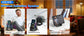 5 In 1 Auto-induction Wireless Induction Speaker 8 RGB Light Phone Stand Surround Sound Portable Bluetooth Phone Holder