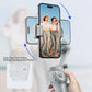 Tangxi 3 Axis Phone Stabilizer Bluetooth Selfie Stick with Smart AI Tracking and Built in Tripod Fill Light for Video Recording