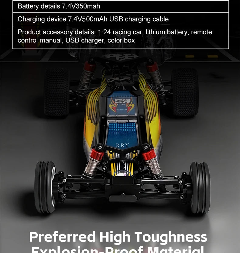 WLtoys 244016 High Speed Remote Control Car - ElectronAge