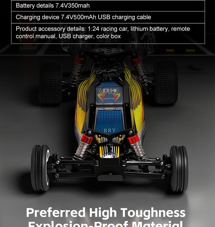 WLtoys 244016 High Speed Remote Control Car - ElectronAge