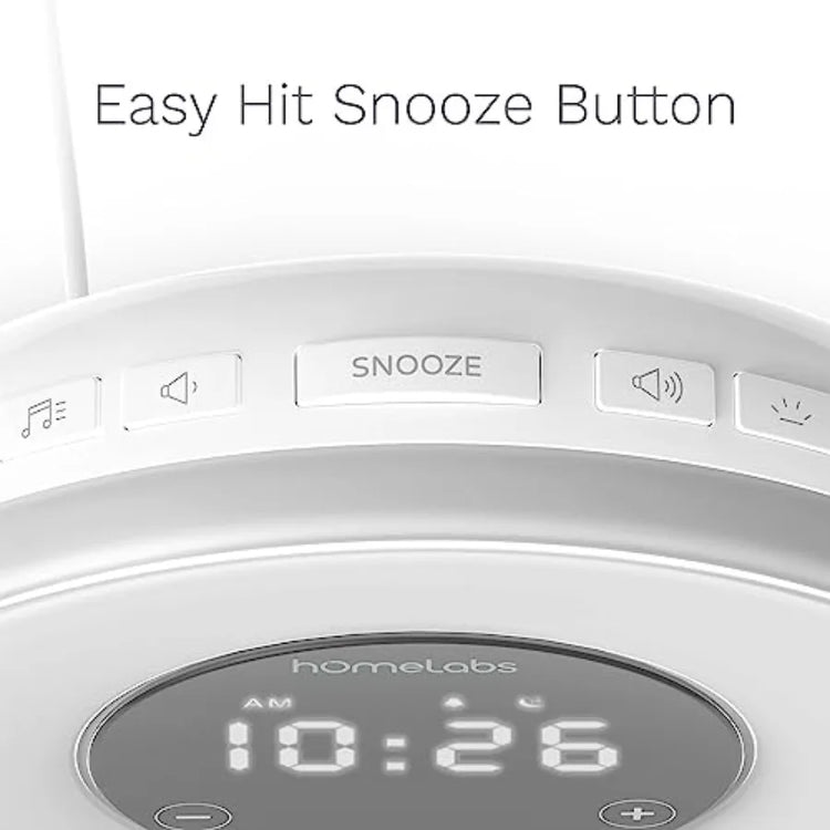 Sunrise Alarm Clock - Digital LED Clock with 6 Color Switch - ElectronAge