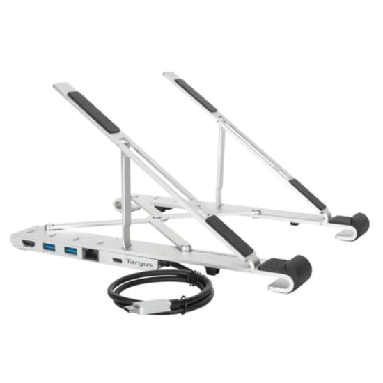 Portable Laptop Stand with Integrated Dock - ElectronAge