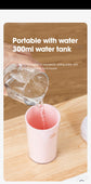 XMSJ 1pc Portable 300ml Ultrasonic Air Humidifier