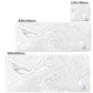 Admisitr XXL Desk Mat Black And White Strata Liquid Mousepad - ElectronAge