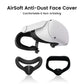8 in 1 for Oculus Quest 2 Accessories Face Cushion Cover for Quest 2 Contorller Grips Lens VR Silicone Covers VR Shell Cover