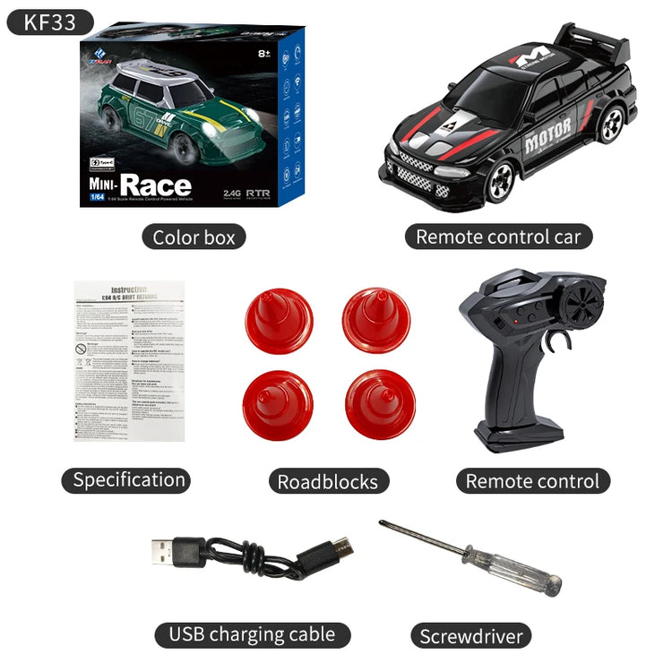 2026 Teranty Kf20 1:64 Drift Rc Car - ElectronAge