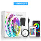 AeroLight LED Strip Lights RGB 5050 LED Strips Bluetooth APP Control Color Changing DC 12V 30LEDS/M Per Meter For Bedroom Room Kitchen Bar