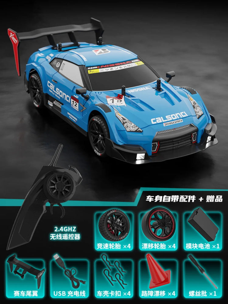 RC Car GTR 2.4G Drift Racing Car 4WD Off-Road - ElectronAge