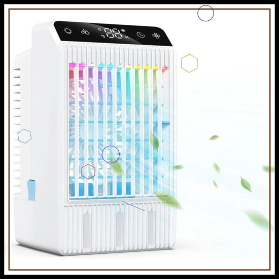Portable Air Conditioner with 2-12H Timer - ElectronAge