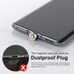 5PCS 7PIN Magnetic Cable Plug Round Fast Charging Adapter Tips for IPhone Samsung Huawei Xiaomi Red Mi OPPO Magnet Charger 2028