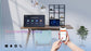 25" Android Smart Handy TV with  Battery Smart Touch Screen with Google Play  for Camping Portable Mobile Tablet