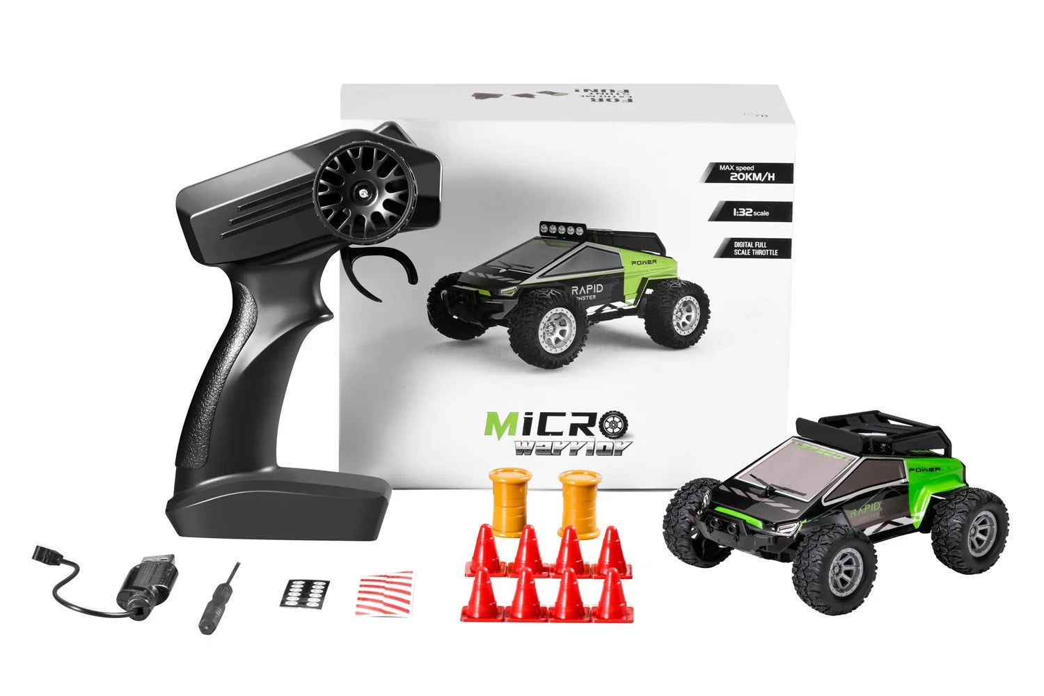 1:32 Mini RC Car Remote Control Cars 20Km/h - ElectronAge