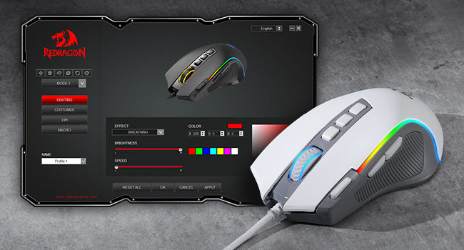 Redragon M612 RGB 8000 DPI Gamer Mouse - ElectronAge