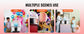 SucceBuy Electric Cotton Candy Machine Candy Floss Maker Commercial Cotton Candy Machine Stainless Steel Bowl and Sugar Scoop - ElectronAge