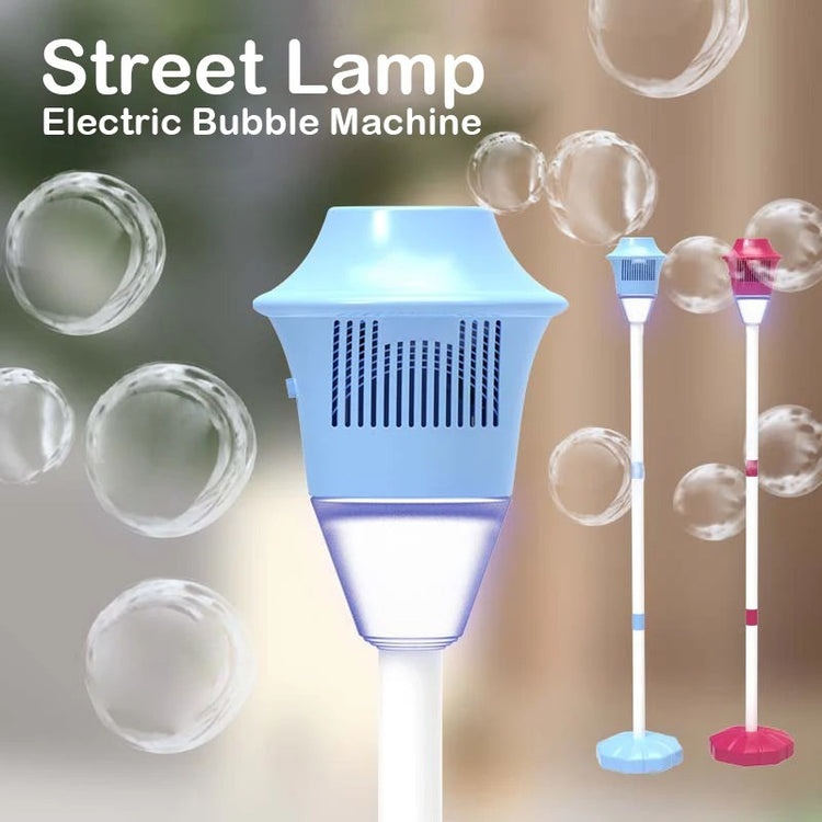 Automatic Handheld Bubble Machine for Kids, Bubble Maker Spring Summer Toys with Lights, Outdoor Rechargeable Blower Best Easter Gift for Children - ElectronAge