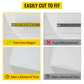 SucceBuy Transparent Desk Cover Protector