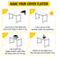SucceBuy Transparent Desk Cover Protector